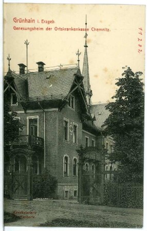 Grünhain. Genesungsheim