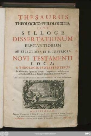 Ps. 2: Continens Dissertationes Ad Illustriora Novi Testamenti Loca