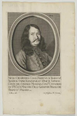 Bildnis des Nicoló Draskowich