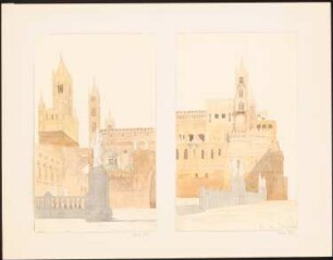 Dom Santa Vergine Maria Assunta, Palermo: Perspektivische Ansichten