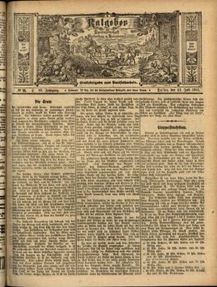 Ausgabe vom Sonntag, den 13. Juli 1913.