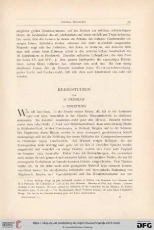 1: Reisestudien, [1]