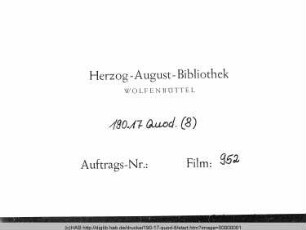 Ogdoas excerptorum philologo-philosophicorum e libro singulari M. Tullii Ciceronis de Fato