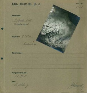 Foto des Geländes östlich von Sondernach (Luftbild)