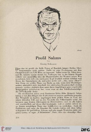 14: Profil Sahms