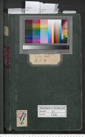 Protokollbuch der Gemeinde Dorstfeld 22.01.1896 - 30.10.1907