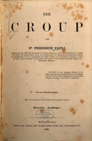 Der Croup