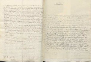 Johann Friedrich Reiffenstein an Karoline Luise von Baden (Neapel)