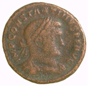 Münze, Follis, 307 - 308