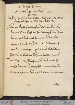 Gebete am sechszehnten Sonntag nach Trinitatis