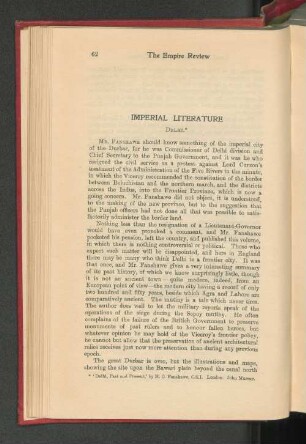 Imperial Literature.