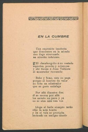 En la cumbre