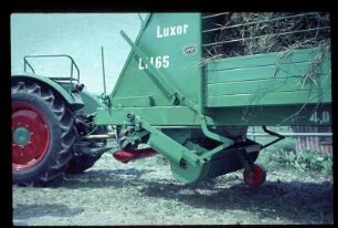 Ladewagen, Normalladewagen, Schubstange, Landsberg Luxor LH 65