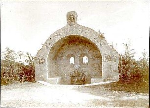 Fischer, Theodor; Berg am Starnberger See - Rottmannshöhe (Bayern); Bismarckturm - Brunnen