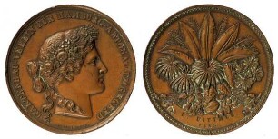 Hamburg: Preismedaille des Gartenbau-Vereins für Hamburg-Altona und Umgebung