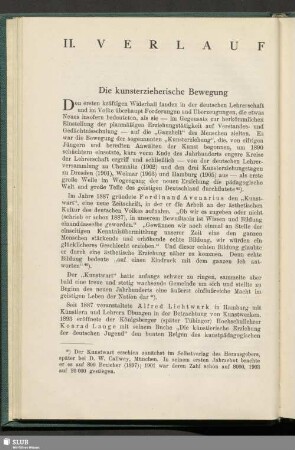 II. Verlauf