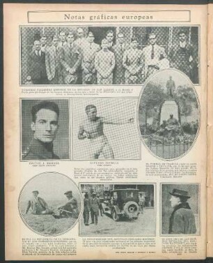 Notas gráficas europeas [Fotografías]