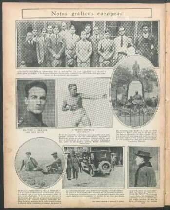Notas gráficas europeas [Fotografías]
