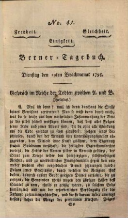 Walthards Zeitung, 2 = 1798, 19. Juni - 4. Nov.