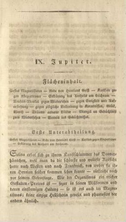 Erste Unterabtheilung