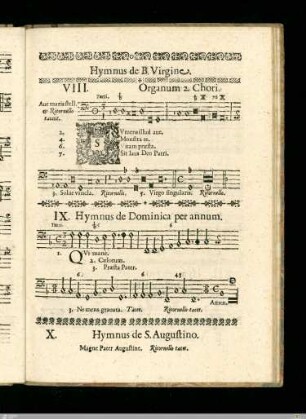Hymnus de Beatissima Virgine.