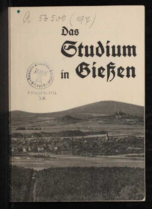 Das Studium in Gießen