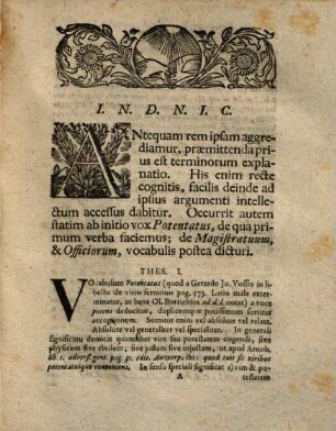 Diss. ... de potentatu magistratuum et officiorum