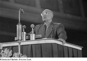 Rede von Johannes R. Becher