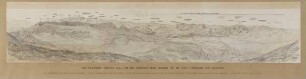 Der Vulkanberg Quilotoa - 4000 m - von der Suedwest-Seite gesehen und die West-Cordillere von Latacunga