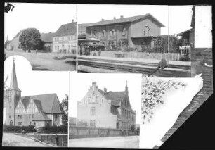 Zeckritz. Versch. Ansichten von Zeckritz-Zschackau