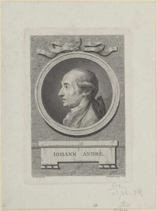 Bildnis des Iohann André
