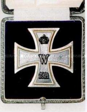 Eisernes Kreuz 1914, 1. Klasse, von Oberleutnant Leo Freiherr von Gillhaußen