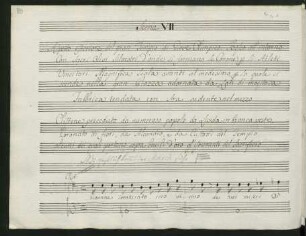 Scena VII (mit nachträglichen Einfügungen)