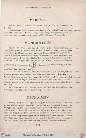 ⟦Mönchweiler⟧
