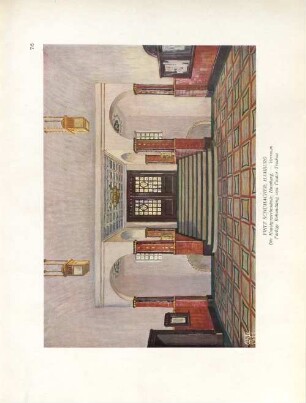 Fritz Schumacher, Hamburg, Die Kunstgewerbeschule, Hamburg - Vorraum