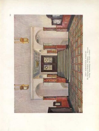 Fritz Schumacher, Hamburg, Die Kunstgewerbeschule, Hamburg - Vorraum