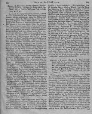 Buhle, C. A. ; Naumann, J. F.: Die Eier der Vögel Deutschlands und der benachbarten Länder in naturgetreuen Abbildungen und Beschreibungen. Nebst einer tabellarischen Uebersicht der Naturgeschichte der hier vorkommenden Vögel. H.1. Halle: Kümmel 1818