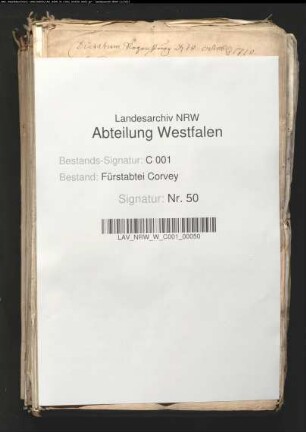 Reichstagsberichte (Gesandter von Wetzel) mit 1 Drucksache
