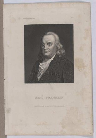 Bildnis des Benjamin Franklin
