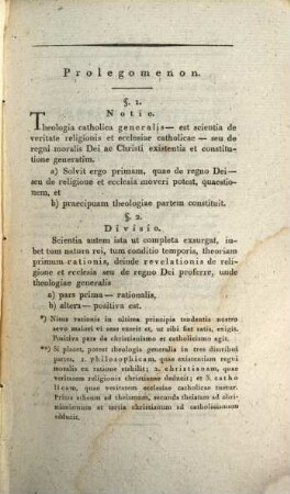 Cl. D. Mariani Dobmayer ... Systema Theologiae catholicae : opus posthumum. 2, Theologiae catholicae doctrinalis seu theoreticae generalis ; ps. 1, Rationalis