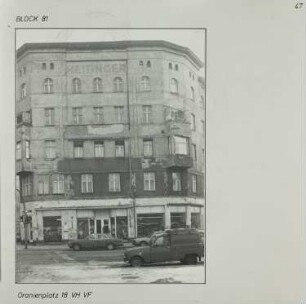 Fotografie: Oranienplatz 18, um 1981