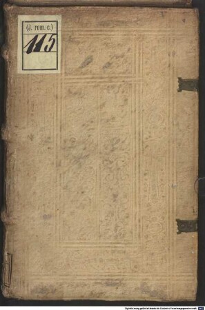In Hoc Enchiridio haec insunt. Rvbricae Omnes Caesarei ac Pontificij iuris. Titvlvs De Verborvm Et rerum significatione, ex Pandectis. Titvlvs De Regvlis Ivris, tum ex Pandectis, tum ex Decretalibus, et Sexto. De Gradibvs Affinitatis, ex Pandectis. ...