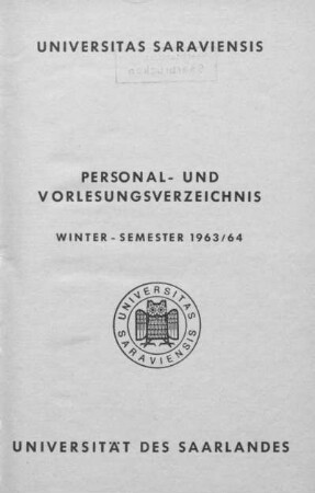 0030: WS 1963/64