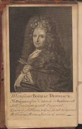 Monsieur Boileau Despreaux