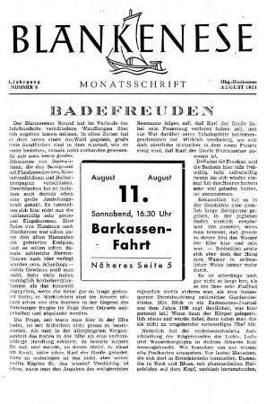 Nummer 8 : August 1951