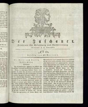 No. 63 - 26. Mai 1821