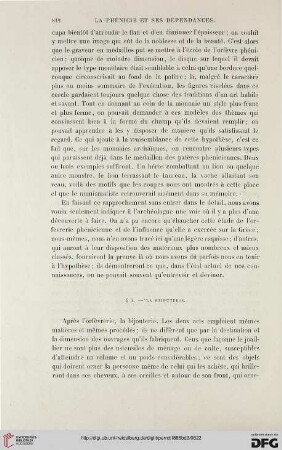 § 5: La bijouterie