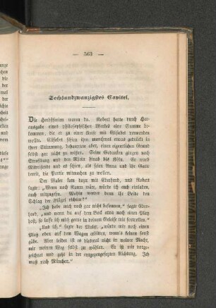 Sechsundzwanzigstes Capitel.