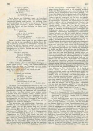 612-616 [Rezension] Weiss, Bernhard, Textkritik der vier Evangelien