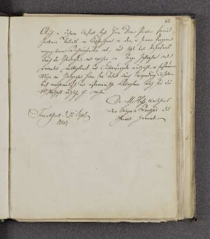 M. Heß. – Frankfurt am Main, 22.09.1844